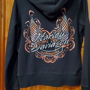 Harley-Davidson hoodie with matching tank top